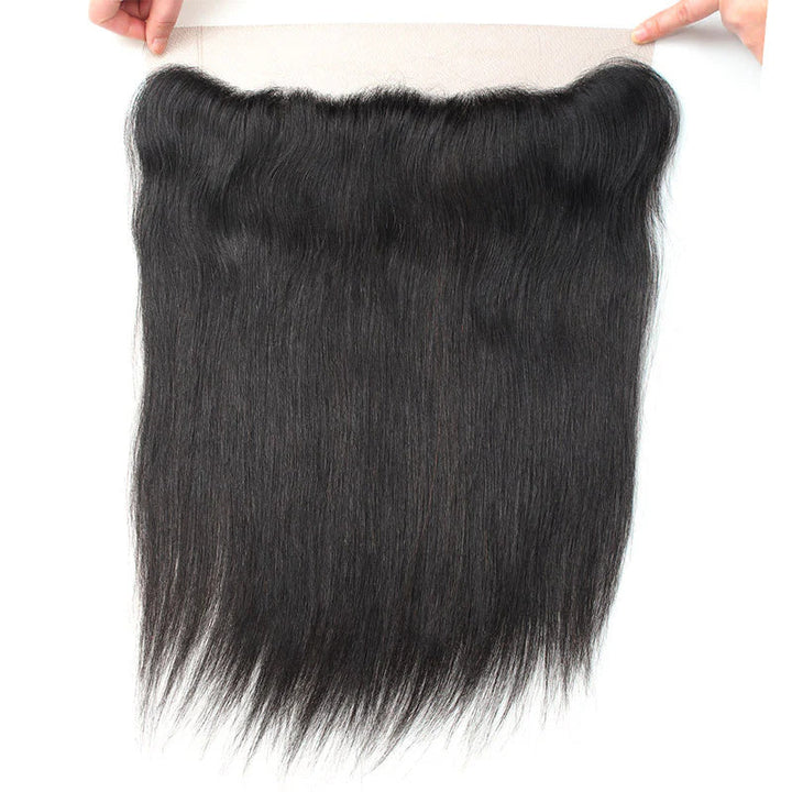 Msgem 13x4 Ear to Ear HD Lace Frontal Straight Hair Lace Frontal Closure With Baby Hair